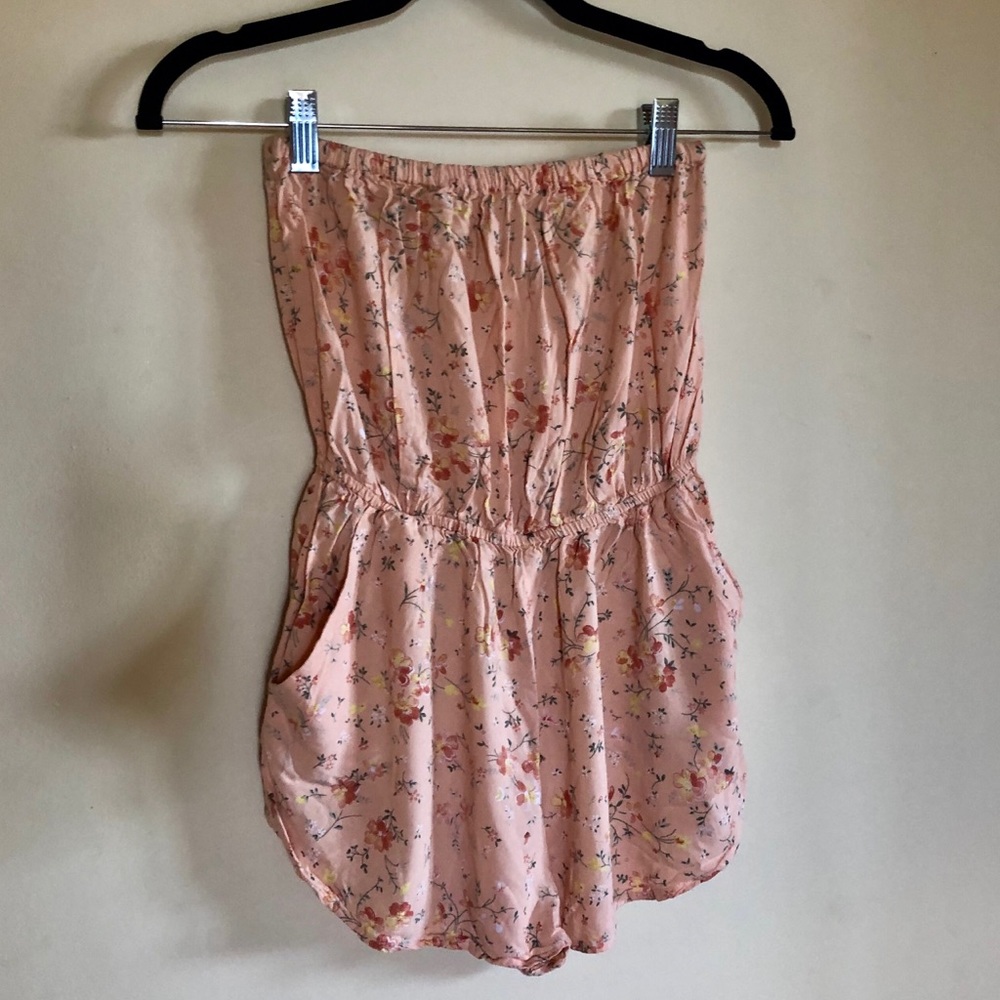 Flynn Skye Tube Top Mini Romper, SIZE XS